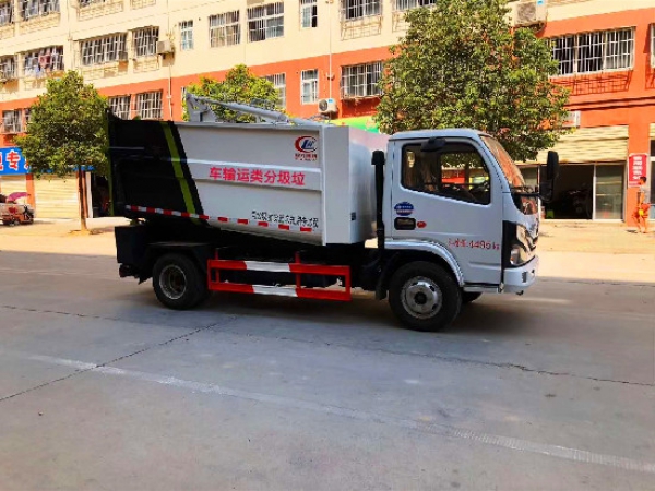 東風小多利卡國六後掛桶無泄漏壓縮垃圾車