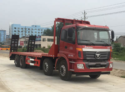 【國五】歐曼前四後八挖機平板車